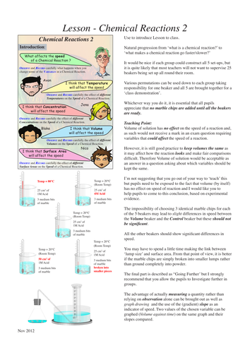 What are 5 factors that affect reaction rate? Quora