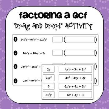 Common Factoring Tutorial YouTube