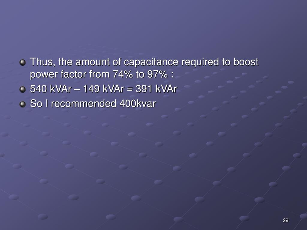 Power Factor Correction EarthLink