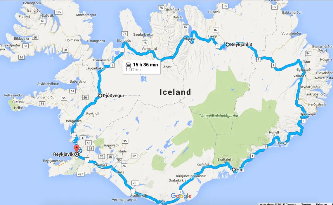 Keep yourself safe when driving in Iceland